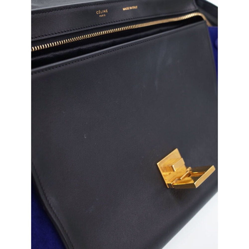 Celine Shoulder Tricolor Bag Trapeze Handbag - Picture 5 of 9